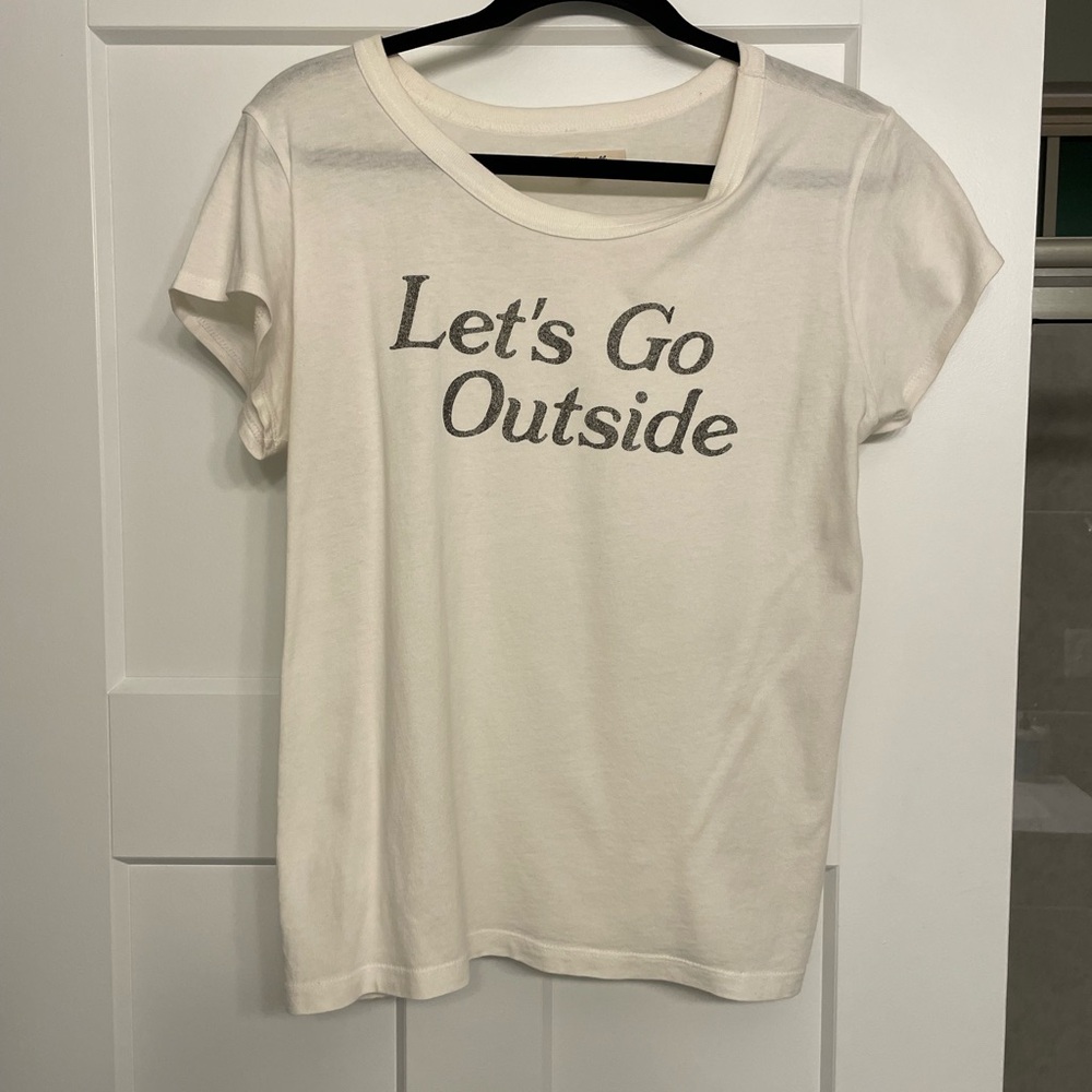 Madewell Women's White Graphic Tee